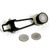 Polaris RZR XP 1000 / XP Turbo Passenger Grab Handle Device Mount (1 Kit) - Klock Werks