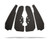 Polaris RZR XP 1000 Mudflaps (set of 4) - Maier USA