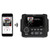 Honda Pioneer / Talon 160 Watt Powered Bluetooth AM/FM Gauge Mount Radio with LED Color Display - MB Quart