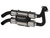 Polaris RZR Stacked Dual Slip-on Performance Series Exhaust - MBRP