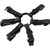 Kawasaki Teryx / KRX / Mule / Ridge Black Cargo Straps - Moose