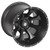 Honda Talon Knight Wheels Dunes 15 X 10" (Mounted 137) Black - Pro Armor