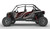 Polaris RZR Turbo S4 Traditional Paddle Latch Door Graphic Kit Titanium Matte Metallic - Pro Armor