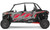 Polaris RZR XP Turbo Ghost Grey Dynamix Graphic Traditional Door - Pro Armor