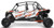 Polaris RZR XP Turbo Matte White Pearl Graphic Traditional Door - Pro Armor