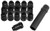 Polaris RZR 12mm x 1.5, Black, Set of 16 Spline Lug Nuts - QuadBoss