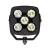 Honda Pioneer/Talon 4.5 Inch Work Light 50 Watt Spot RGB Accent - Quake LED
