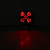 Honda Pioneer/Talon 4.5 Inch Work Light 50 Watt Spot RGB Accent - Quake LED