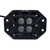 Kawasaki Mule / Ridge / Teryx 3 Inch Work Light Flush 20 Watt Flood - Quake LED