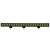 Polaris Ranger 37 Inch Led Light Bar Single Row 200 Watt Spot Rogue Series - Quake LED