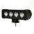 Polaris Ranger 9 Inch LED Light Bar Single Row 40 Watt Spot Rogue Series - Quake LED