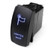 Can-Am LED Rocker Switch w/ Blue LED Radiance Lighted Whip - Race Sport Lighting