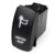 Can-Am LED Rocker Switch w/ White LED Radiance Lighted Whip - Race Sport Lighting