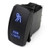 Kawasaki Mule / Ridge / Teryx LED Rocker Switch w/ Blue LED Radiance Rock Lights - Race Sport Lighting