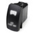 Kawasaki Mule / Ridge / Teryx LED Rocker Switch w/ White LED Radiance Light Bar - Race Sport Lighting