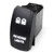 Kawasaki Teryx / Ridge / KRX / Mule LED Rocker Switch w/ White LED Radiance Reverse Lights - Race Sport Lighting