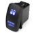 Polaris Ranger LED Rocker Switch w/ Blue LED Radiance Reverse Lights - Race Sport Lighting