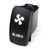 Polaris RZR LED Rocker Switch w/ White LED Radiance (Blower) - Race Sport Lighting