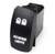 Polaris RZR Rocker Switch w/ White LED Radiance Reverse Lights - Race Sport Lighting