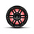 Honda Pioneer / Talon M2 8" Color Optix Marine 2-Way Horn Speakers (Black) - Rockford Fosgate