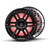 Polaris RZR M2 8" Color Optix Marine 2-Way Horn Speakers (Black) - Rockford Fosgate