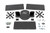 Can-Am Defender/Commander Bed Side Mount Chainsaw Carrier - Rough Country