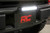 Honda Pioneer/Talon 8" Black Series Single Row CREE LED Light Bar - Rough Country