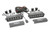 Polaris Ranger 6" Single Row Black Series LED Light Bar Pair - Rough Country