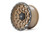 Polaris Ranger XD 1500 Simulated Beadlock Bronze/Black 87 Series Wheel 17x8.5 - Rough Country