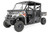 Polaris Ranger XP 900/XP 1000 6" Black Slimline Front Cargo Rack - Rough Country