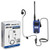 Honda Pioneer/Talon Single Wire Ear Hook Lapel Mic for Rugged Handheld Radios - Rugged Radios