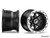 Polaris RZR Standard XT Warrior Tires 30x10x14 on 14x10 Healy Lock Series Beadlock Wheels 4/156 Pattern - SuperATV