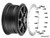 Polaris RZR Standard XT Warrior Tires 34x10x14 on 14x7 Healy Lock Series Beadlock Wheels 4/156 Pattern - SuperATV