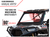 Polaris RZR XP Turbo S Glass Windshield - SuperATV