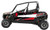 Polaris RZR 4 XP 900 EPS GenX Four Door Graphics Kit Walker Evans Black-White LE - Trail Armor