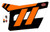 Polaris RZR 900 GenX Two Door Graphics Kit Orange Madness - Trail Armor