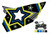 Polaris RZR S 900 Black Pearl GenX Two Door Graphics Kit - Trail Armor
