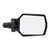 Can-Am Commander / Maverick Pivot Folding Mirror Kit with Low Profile Roll Cage Clamp - Tusk
