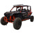 Honda Talon 1000 Clear Scratch Resistant Removable Full Windshield - Tusk