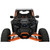 Polaris Pro R4 Full View Glass Windshield with Windshield Wiper - Tusk