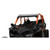 Polaris RZR Pro R Folding Glass Windshield with Windshield Wiper - Tusk