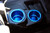 Polaris RZR 900-S & XP 1000 Blue Anodized Billet Aluminum Cup Holders - UTV Inc