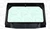 Kawasaki Teryx KRX 1000 Black Vented Full Glass Windshield with Wiper - UTVZILLA