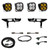 2021-2023 Ford F-150 Squadron Sae/pro Fog Pocket Light Kit (no Drl) - Baja Designs