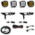 2021-2023 Ford F-150 Squadron Sae/sport Fog Pocket Light Kit (drl) - Baja Designs