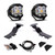 2025-2026 Toyota 4runner Lp4 A-pillar Light Kit - Baja Designs