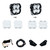 2021-2026 Ford Bronco / Bronco Raptor Squadron 2.0 Pro A-pillar Light Kit - Baja Designs