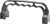 Axia - Grab Handle 2 Clamp Mounts Needed - MODHNDL-BK
