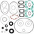 Vertex - Gasket Kit- Grand Touring/ 580/xtc '94-96 + - 711194