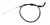 Motion Pro - Cable, Black Vinyl, Throttle - 02-0499